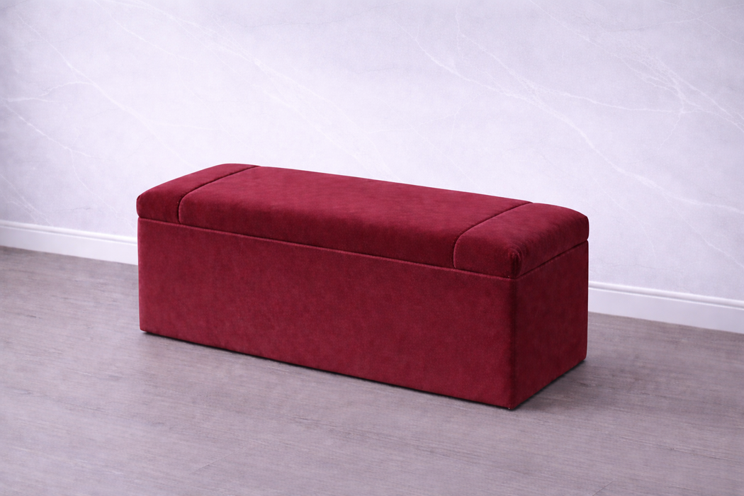 Leo Ottoman Plush Box