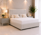 Ensemble de lit ottoman Milo avec pied de lit