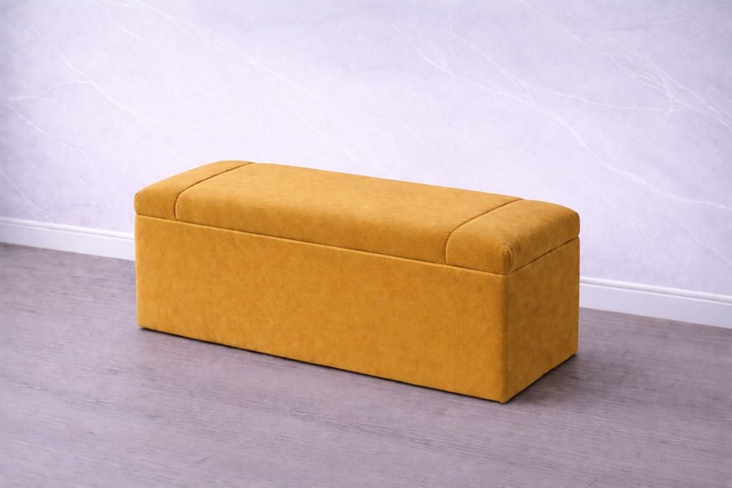 Leo Ottoman Plush Box