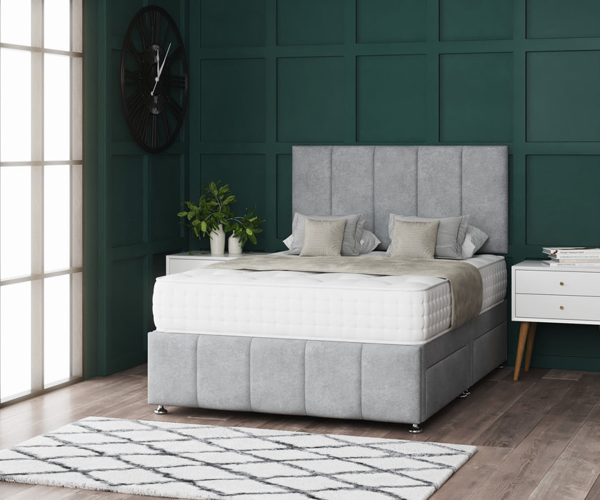 Serene Divan Bed met Hoofdbord en Voetbord