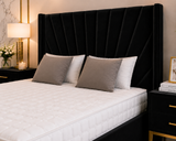 Philadelphia Wing Ottoman Divan Bed with Footboard & Floorstanding Headboard