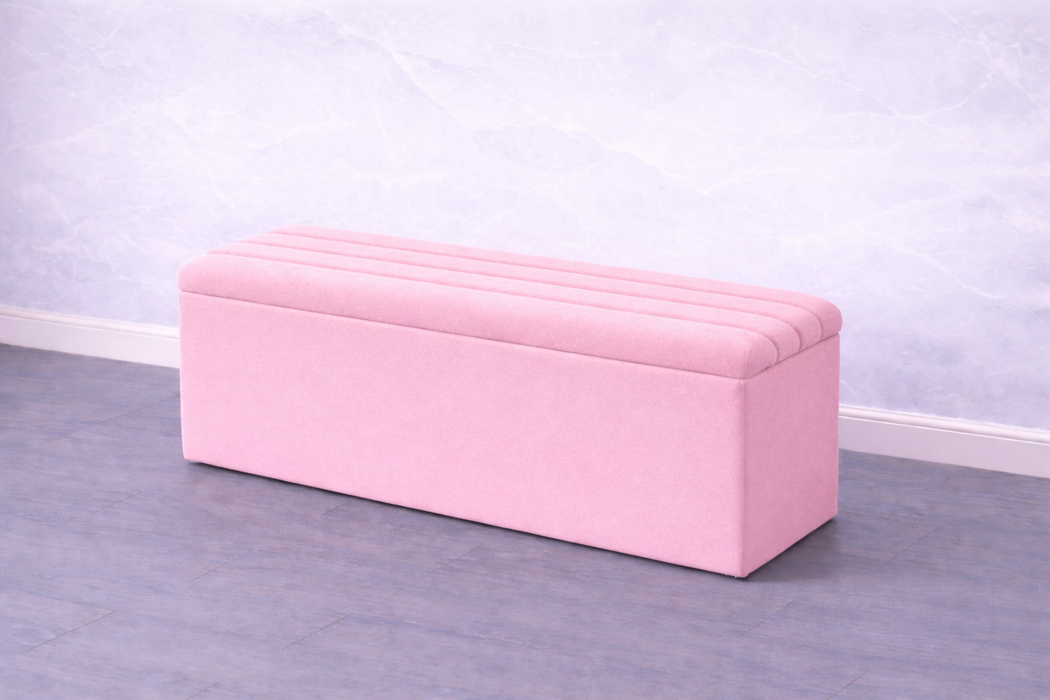 Yuna Ottoman Plush Box