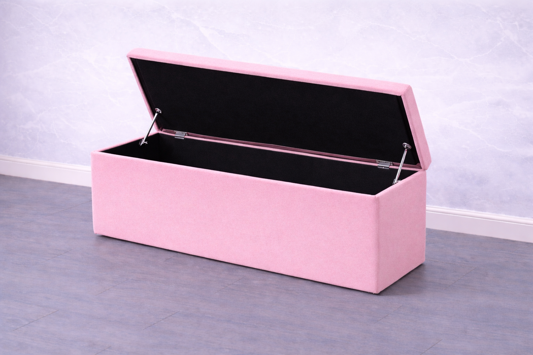 Yuna Ottoman Plush Box