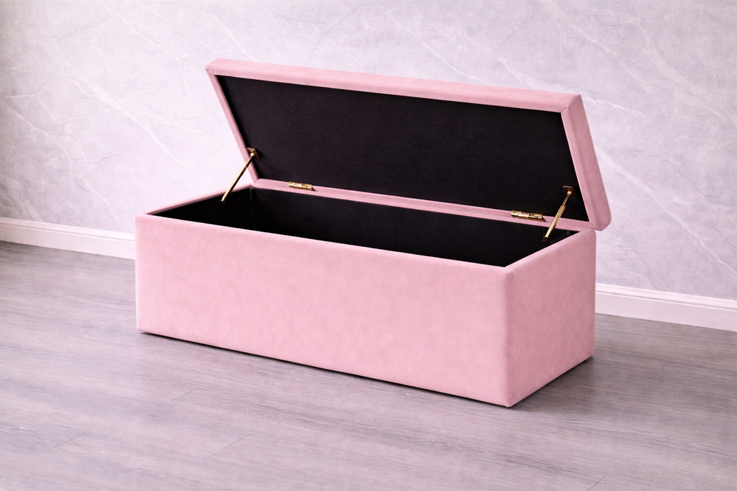 Leonardo Ottoman Plush Box