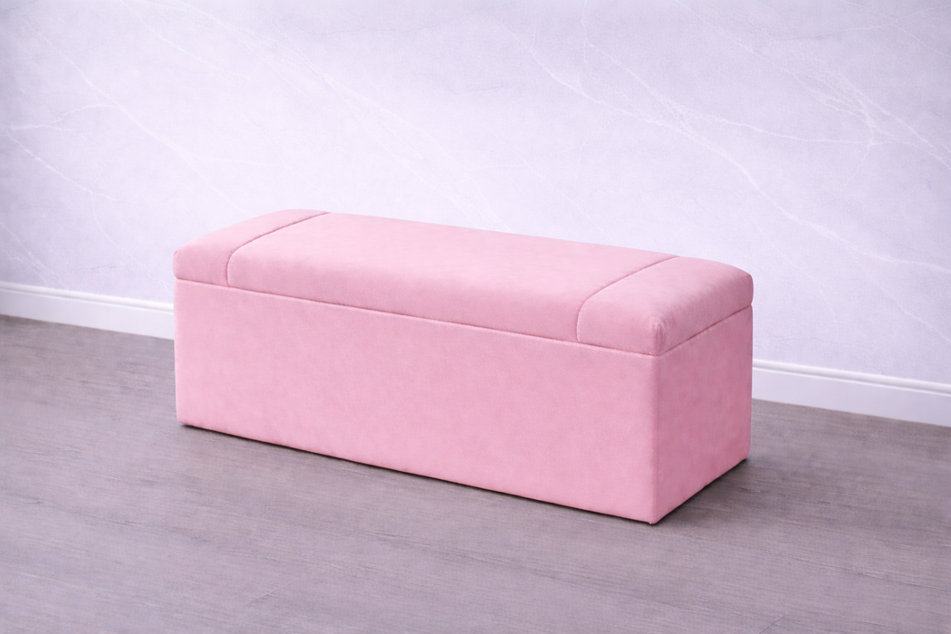 Leo Ottoman Plush Box