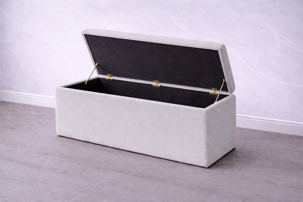 Leo Ottoman Plush Box