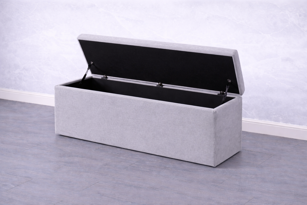 Yuna Ottoman Plush Box