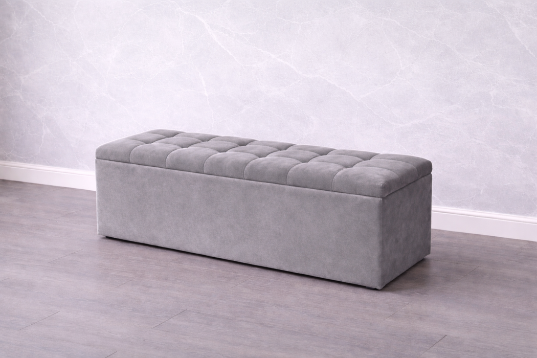 Cubed Ottoman Plush Box