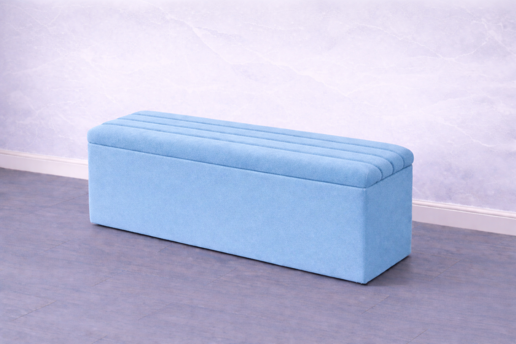 Yuna Ottoman Plush Box