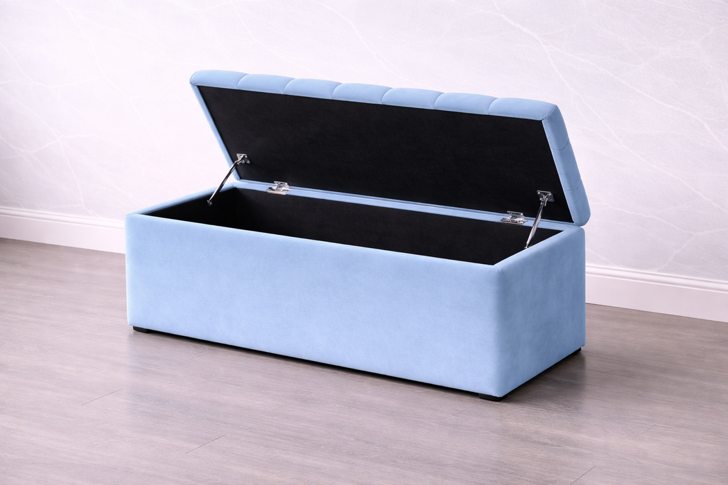 Chesterfield Ottoman Box Plush