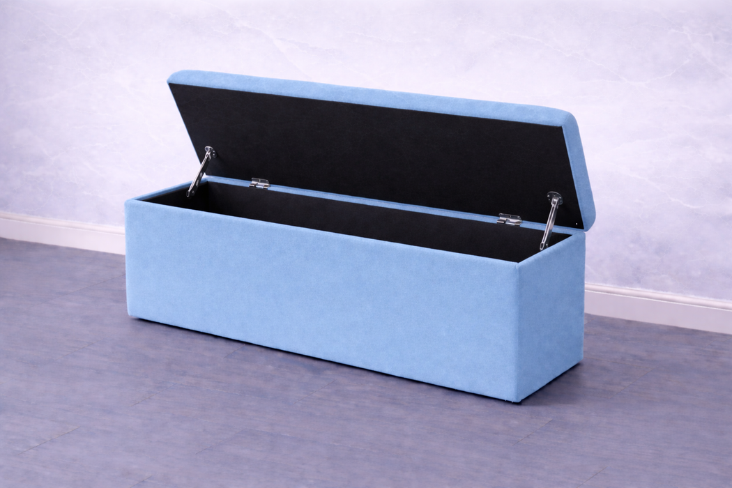 Yuna Ottoman Plush Box