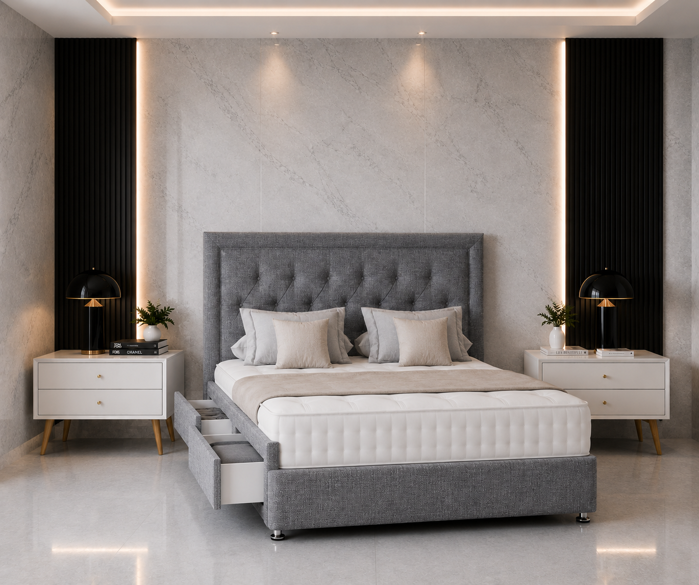 Toronto Divan Bed met Lade