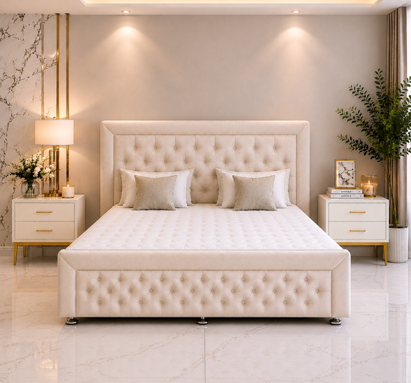 Viola Ottoman Divan Bed With Footboard