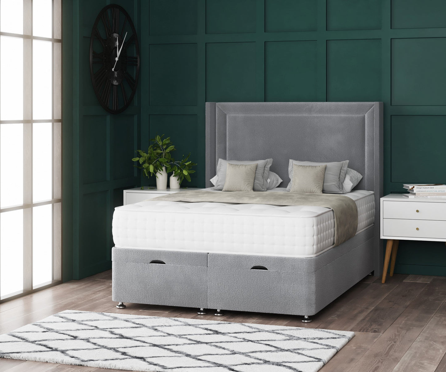 Suzy Wing Ottoman Divan Bed