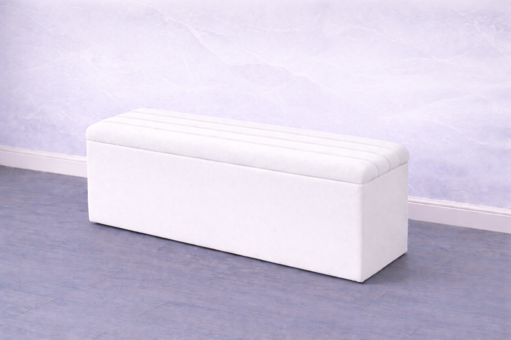 Yuna Ottoman Plush Box