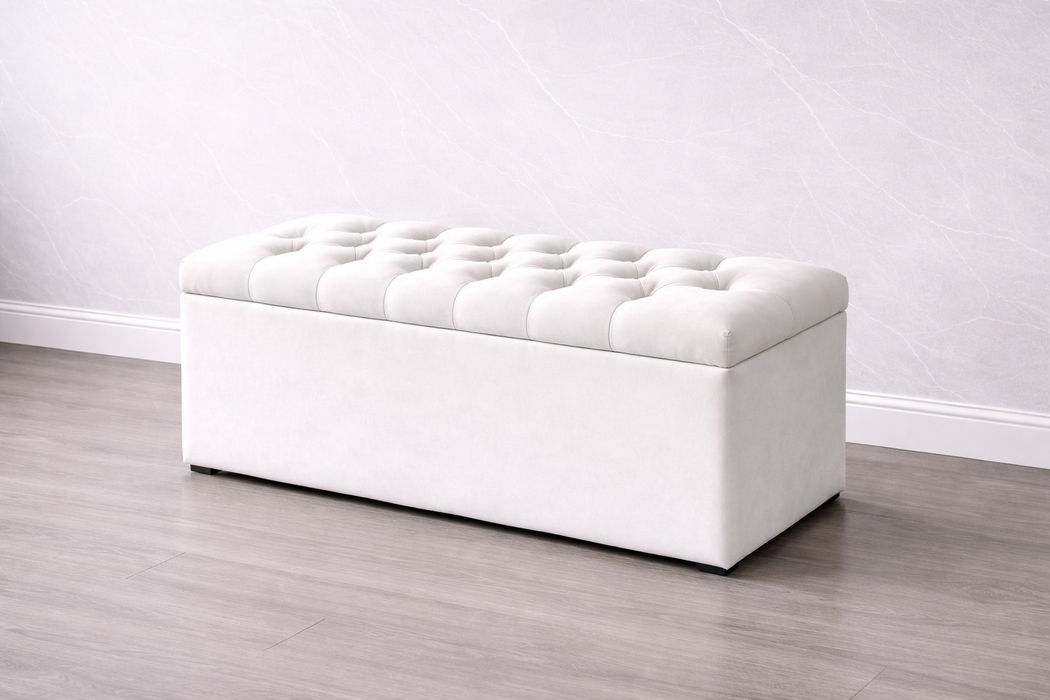 Chesterfield Ottoman Box Plush