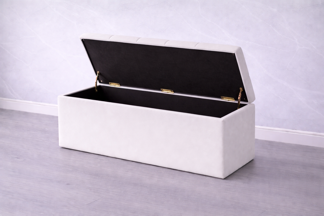 Leonardo Ottoman Plush Box