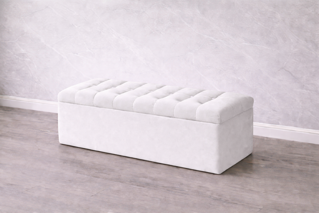 Hugo Ottoman Plush Box