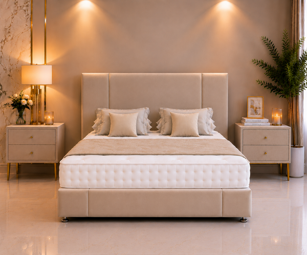 Zara Ottoman Divan Bed Set With Footboard