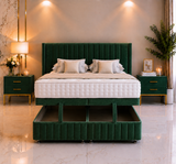 Ensemble de lit ottoman Zorro avec pied de lit