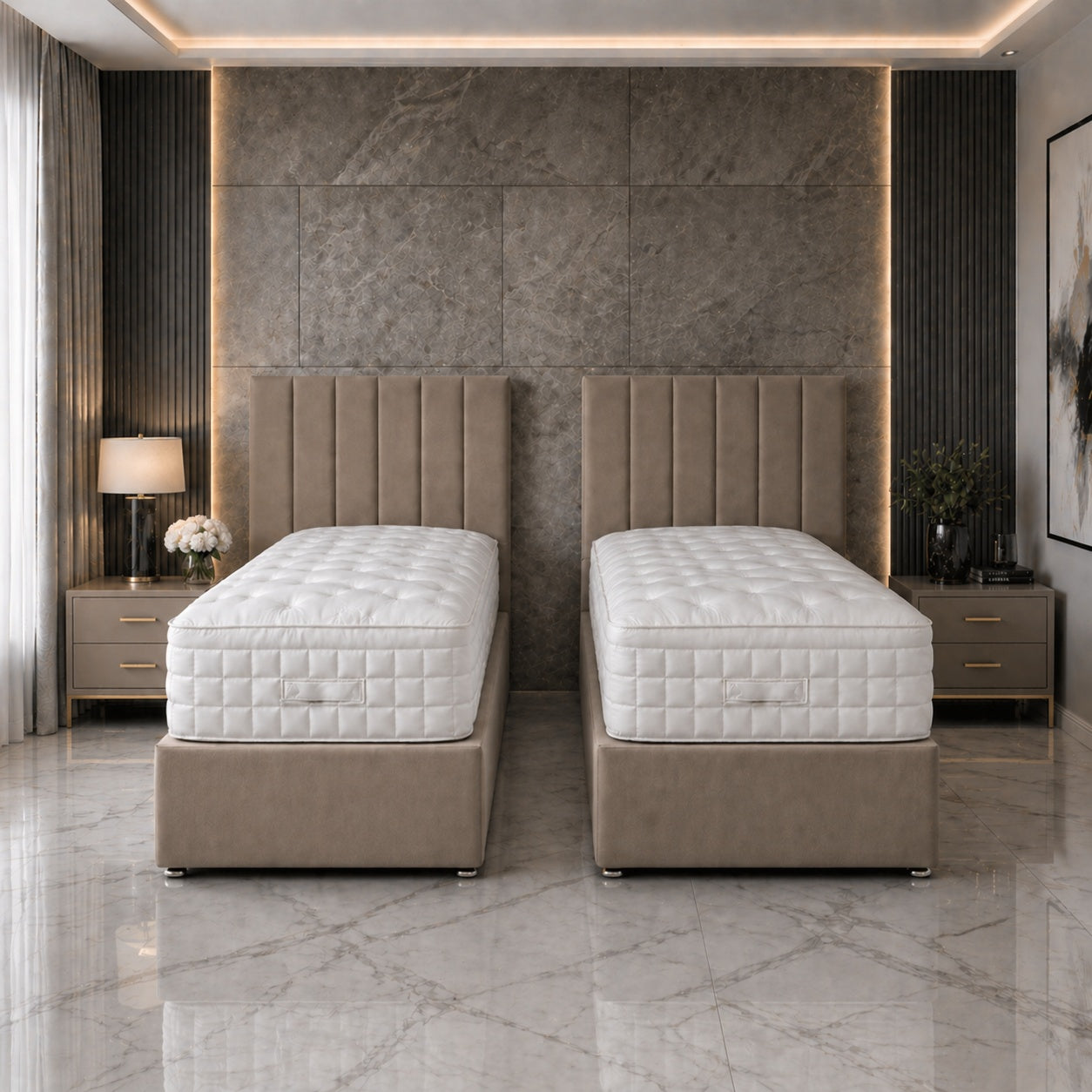 Zip and Link Divan Bed Set