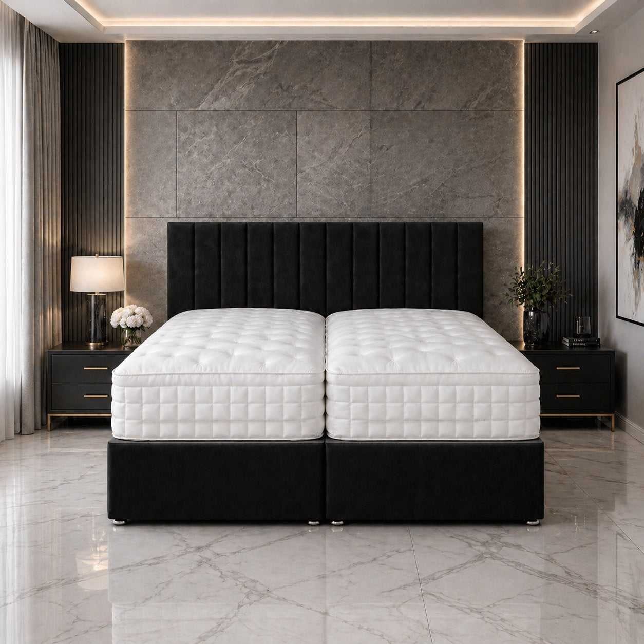 Zip and Link Divan Bed Set
