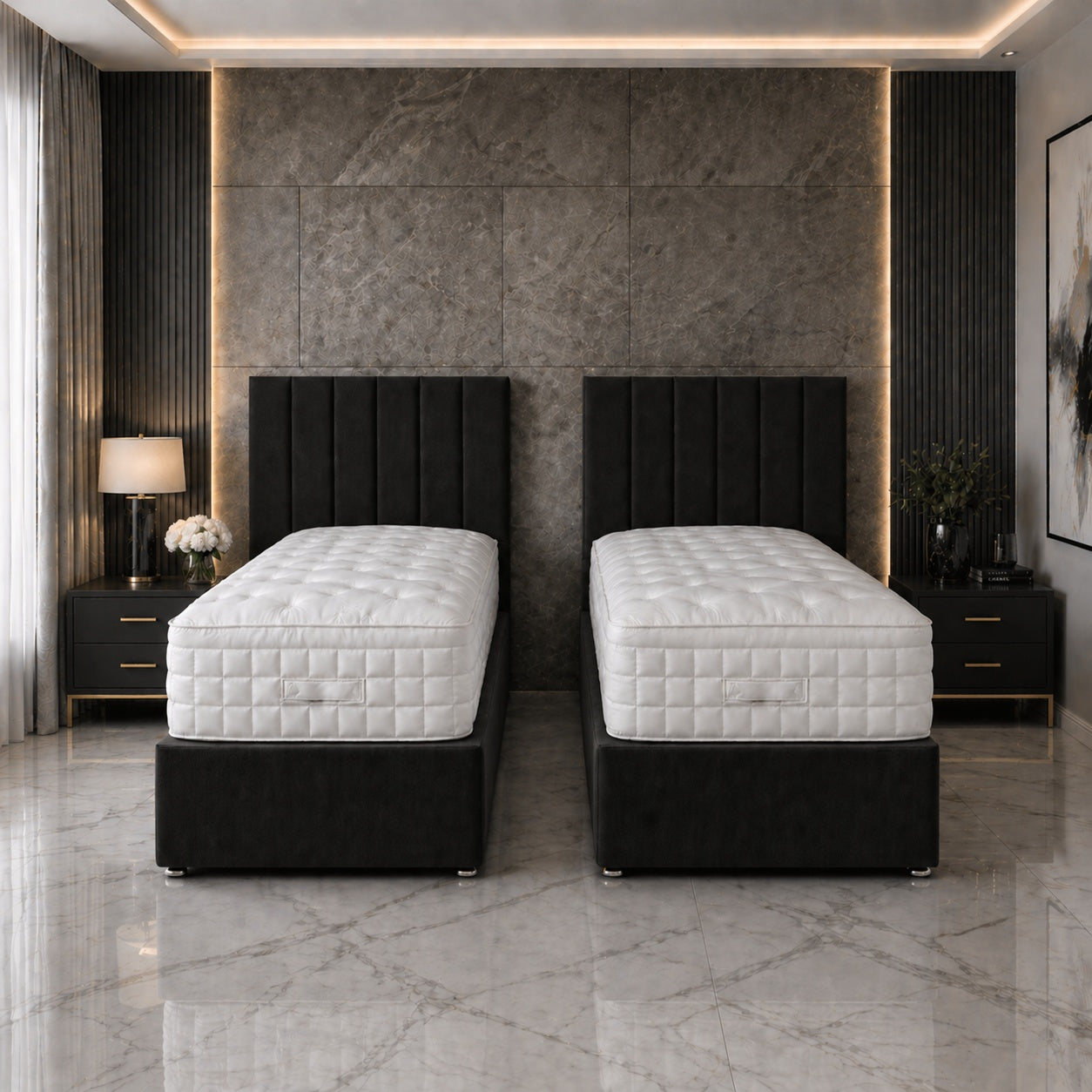 Zip and Link Divan Bed Set