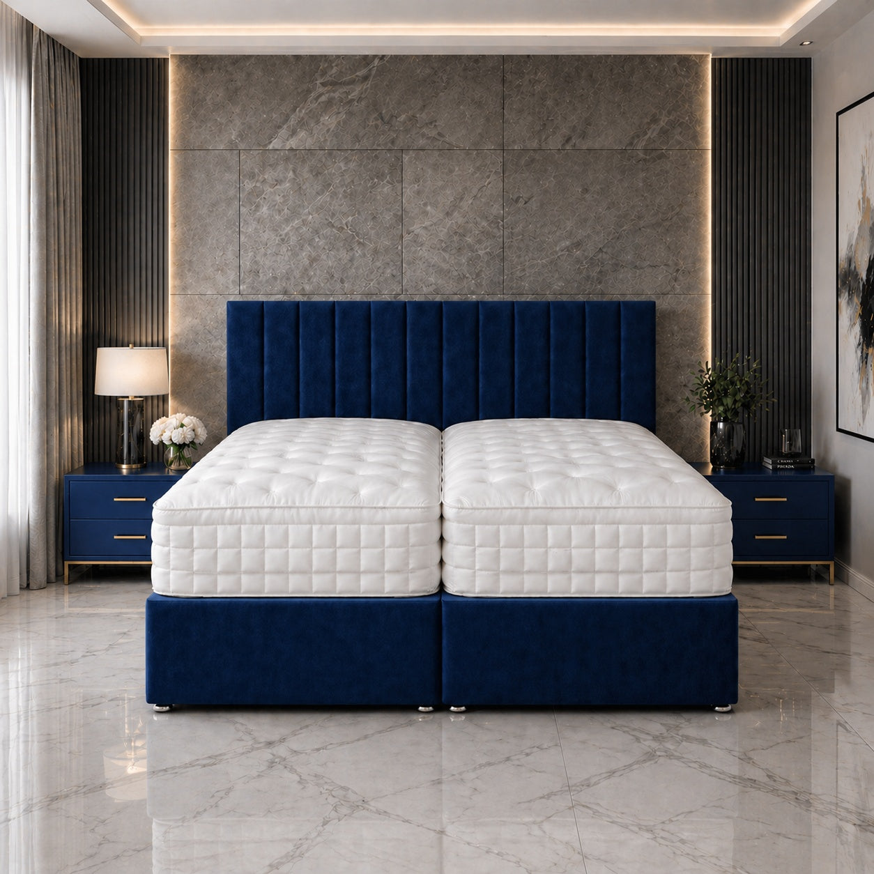 Zip and Link Divan Bed Set
