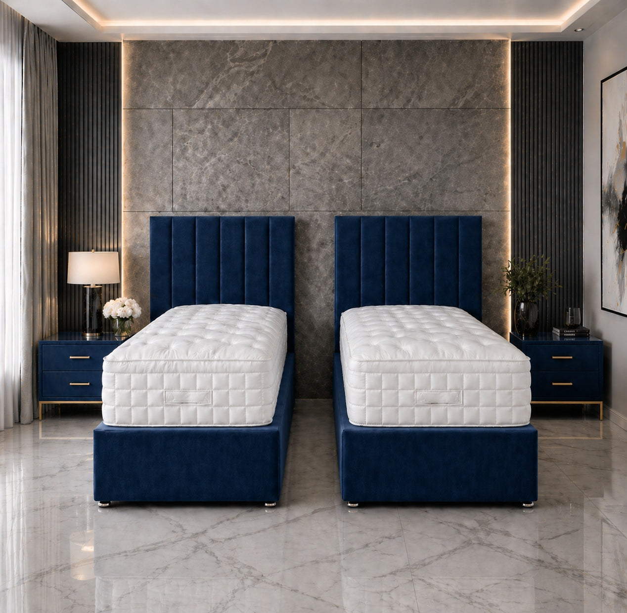 Zip and Link Divan Bed Set