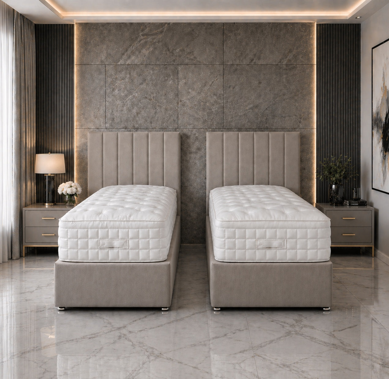Zip and Link Divan Bed Set