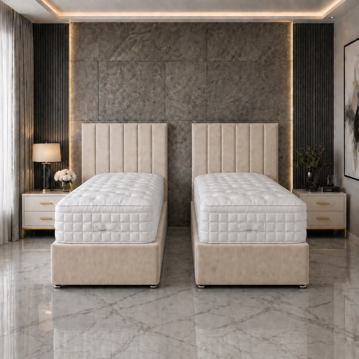 Zip and Link Divan Bed Set