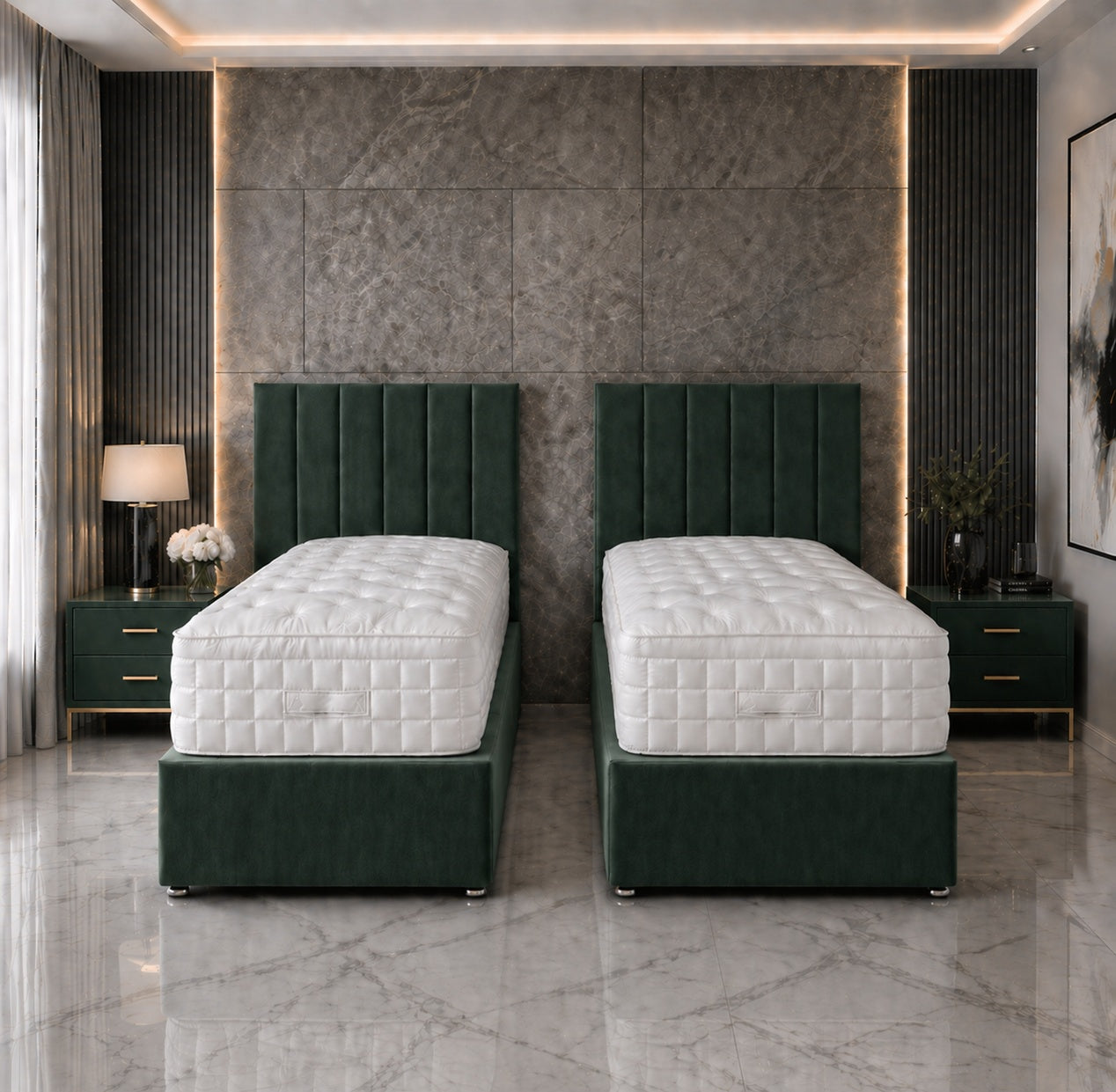Zip and Link Divan Bed Set