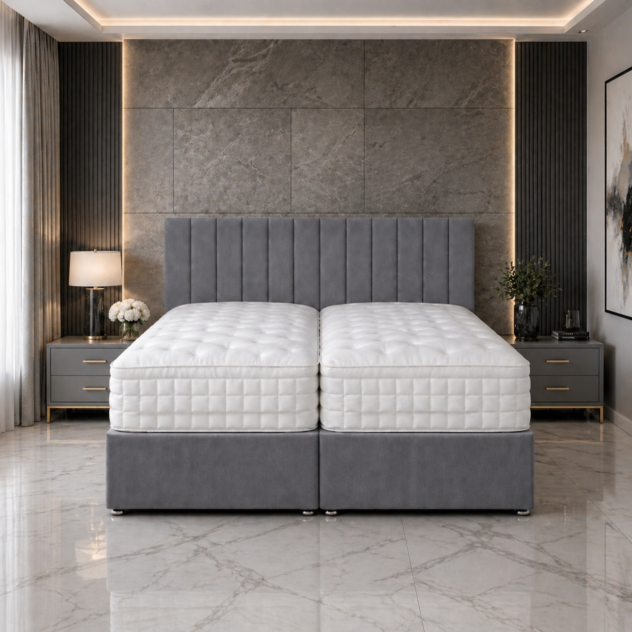 Zip and Link Divan Bed Set