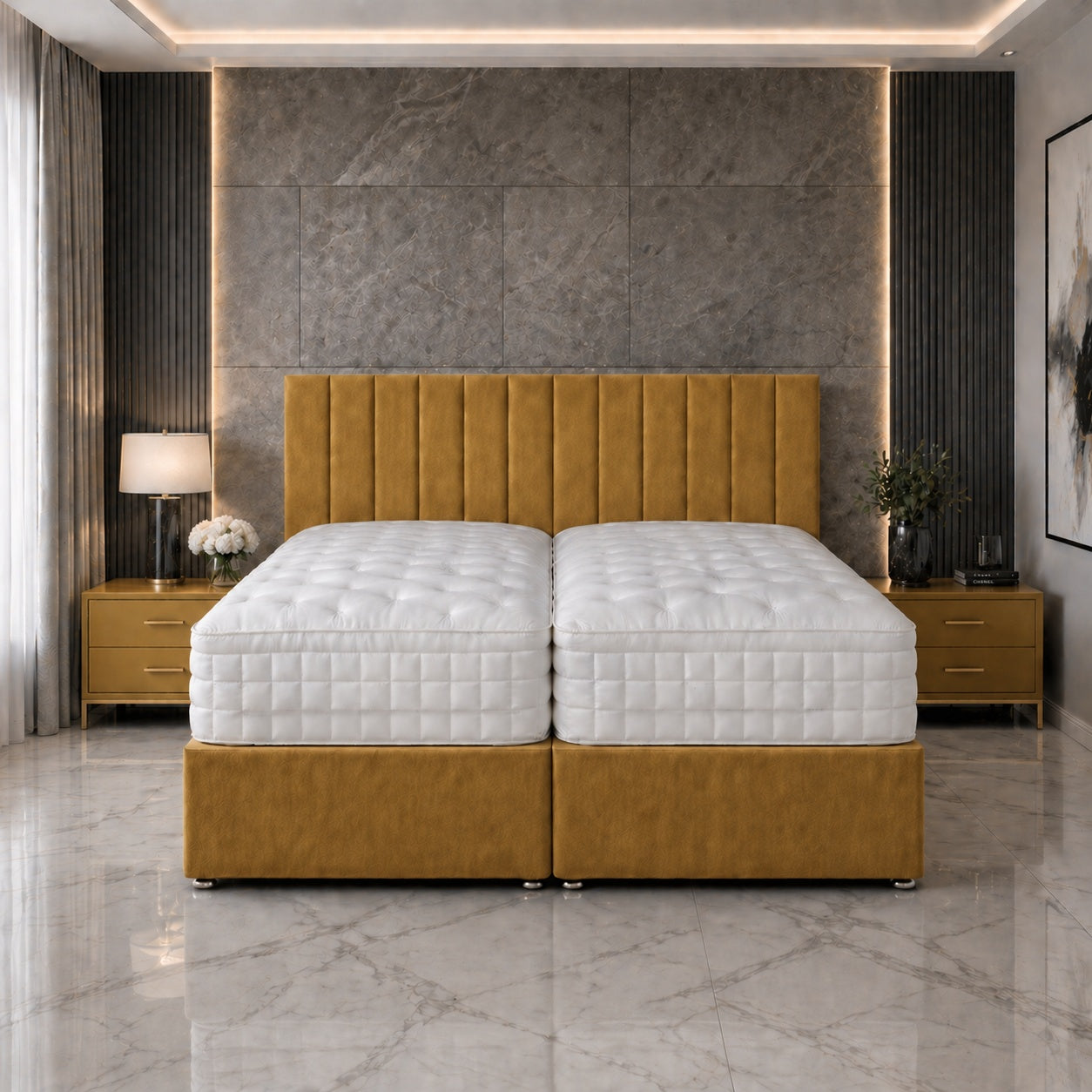 Zip and Link Divan Bed Set
