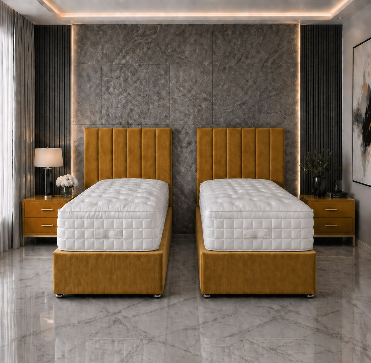 Zip and Link Divan Bed Set