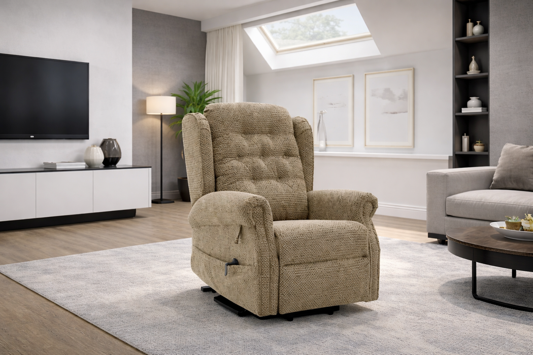 Chenille Recline Relax Chair