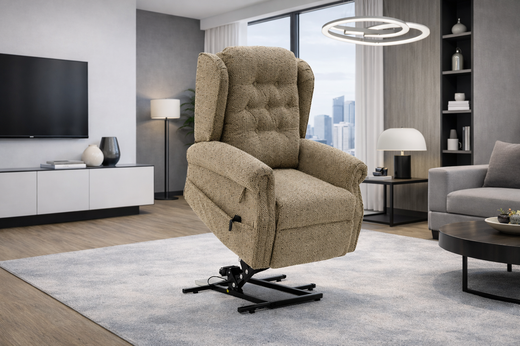 Chenille Recline Relax Chair