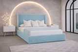 Noor Wingback Bed Frame With Storage Options