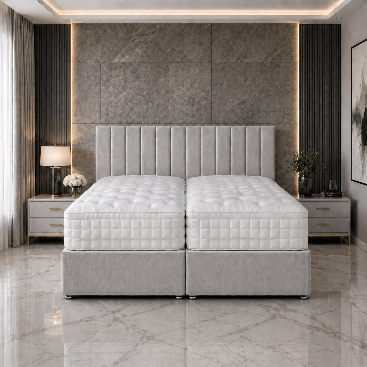 Zip and Link Divan Bed Set