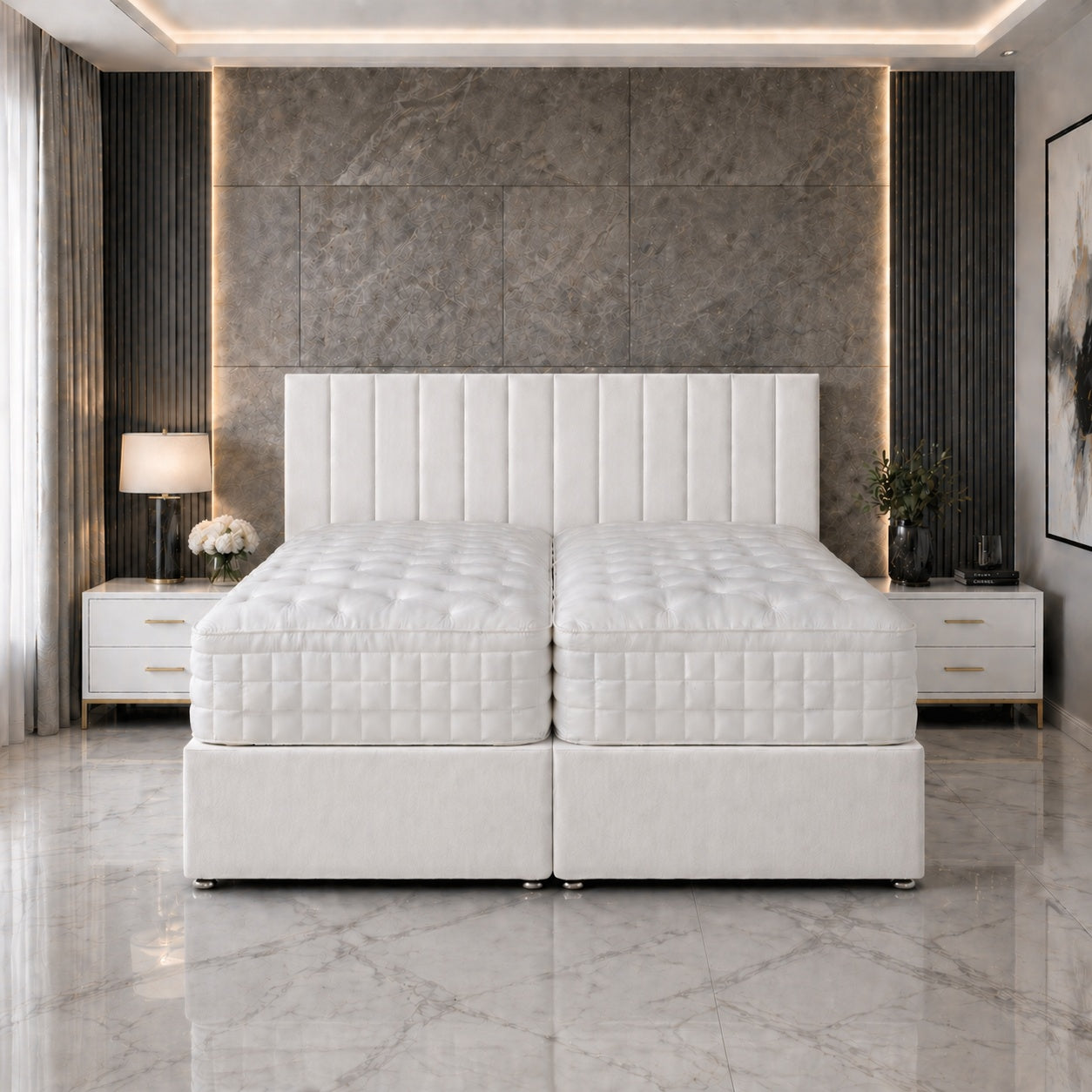 Zip and Link Divan Bed Set