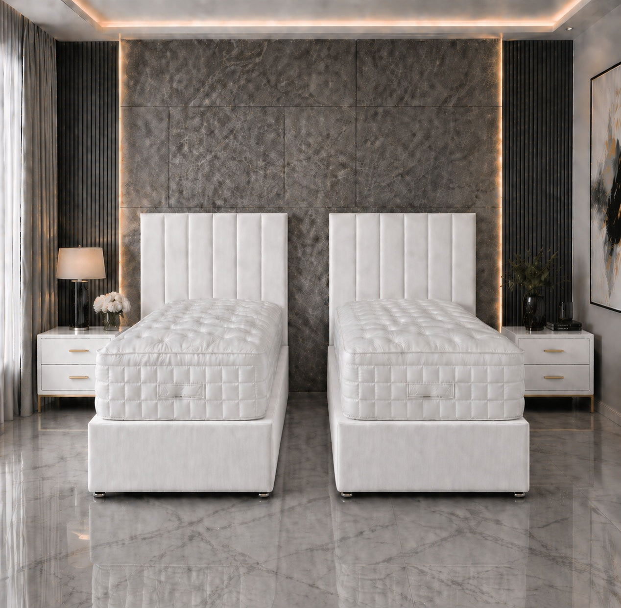 Zip and Link Divan Bed Set